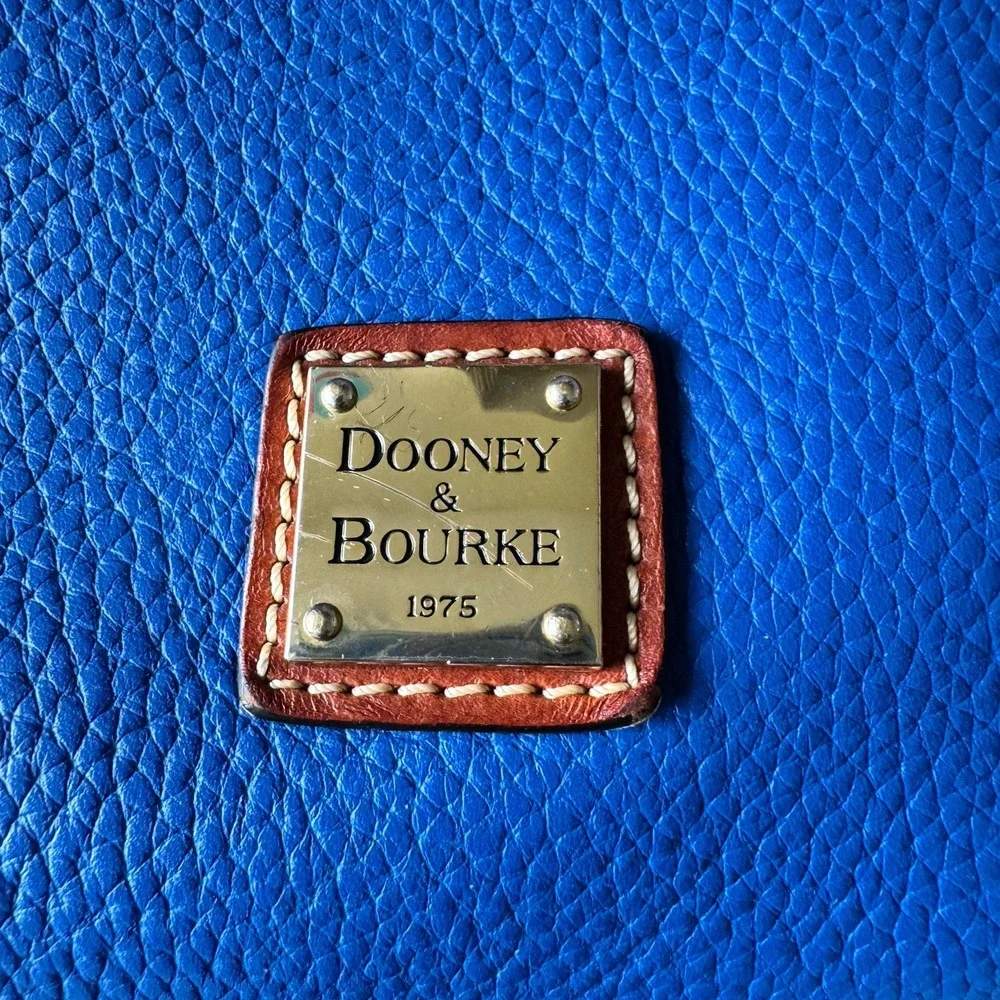 Dooney & Bourke Midnight Blue Pebble Grain Leather Crossbody & Shoulder Bag NWOT